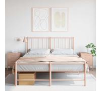 FUDUGEHMIOFWFJJ Industrial Steel Nightstands 2 Pack Pink 36x39x50.5 cm with 2 Drawers Storage, Modern Bedside Table for Bedroom Living Room Office, Easy Assembly Multifunctional Display Furniture