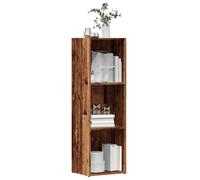 FUDUGEHMIOFWFJJ Libreria in Legno Antico 36x30x114 cm - Elegant Wooden Bookshelf for Living Room Office Multilayer Plywood Design Sturdy Spacious Storage Solution for Books & Decor