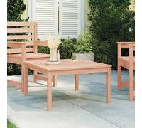FUDUGEHMIOFWFJJ Tavolo da Giardino in Legno Massello di Douglas 82,5x82,5x45 cm - Elegante e Resistente per Esterni, Tavolo da Pranzo per Patio, Giardino o Terrazza, Facile Montaggio e Manutenzione
