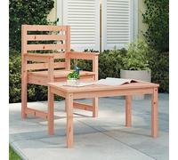 FUDUGEHMIOFWFJJ Tavolo da Giardino in Legno Massello di Pino 82.5x50.5x45 cm, Outdoor Dining Table for Patio Garden Terrace, Sturdy Douglas Fir Wood, Weather Resistant, Easy Assembly, Family Meals
