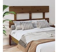 FUDUGEHMIOFWFJJ testiera letto singolo,vestiletto matrimoniale,Testiera per Letto Miele 138x3x81 cm in Legno Massello di PinoAdatto per letti singoli, letti matrimoniali, tutti i tipi di letto