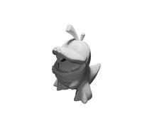 Fuecoco Pokemon Statuetta 3D Personaggio Fuoco Starter Modello Display
