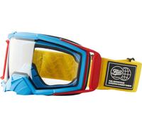 Fuel Endurage Yellow Maschera da motocross, blu-giallo per maschi