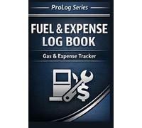Fuel & Expense Log Book: Gas Mileage and Vehicle Expense Tracker for Business, Self-Employed & Rideshare Drivers, 6x9, 110 pages