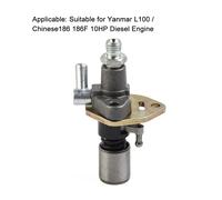 Fuel injection pump Motore Diesel for YanmarL100 186F 10hp Metallo Pistone