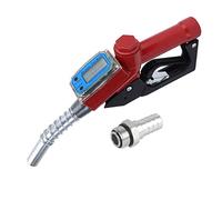 Fuel + Meter Flussometro Carburante Alluminio 1Pc Digital Benzina Ugello Pistola Ugello di Rifornimento con Misuratore di Portata