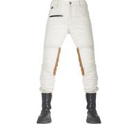 Fuel Sergeant 2 Pantaloni tessili da moto da donna, bianco, taglia XS per donne
