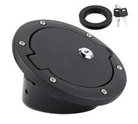 Fuel Tank Cap, Car Fuel Door Gas Tank Locking Cover + Lock with 2 Key Szzt04145 Fit for 07-18 2/4Doors