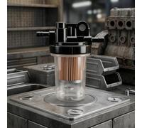 Fuel Water Separator for per kubota B per L per M Series Clear Bowl | Clear view bowl, monitors fuel flow, fits B per L per M series, easy maintenance, prevents clogging