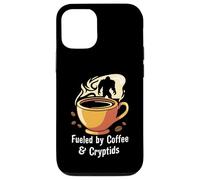 Fueled By Coffee & Cryptids Bigfoot Design Custodia per iPhone 12/12 Pro