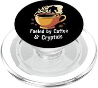 Fueled By Coffee & Cryptids Bigfoot Design PopSockets PopGrip per MagSafe