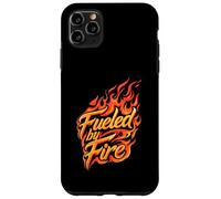 Fueled by Fire Design Intense Passion Flames Custodia per iPhone 11 Pro Max