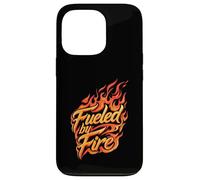 Fueled by Fire Design Intense Passion Flames Custodia per iPhone 13 Pro