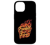 Fueled by Fire Design Intense Passion Flames Custodia per iPhone 14