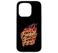 Fueled by Fire Design Intense Passion Flames Custodia per iPhone 15 Pro