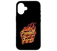 Fueled by Fire Design Intense Passion Flames Custodia per iPhone 16