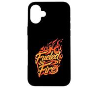 Fueled by Fire Design Intense Passion Flames Custodia per iPhone 16 Plus