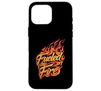 Fueled by Fire Design Intense Passion Flames Custodia per iPhone 16 Pro Max