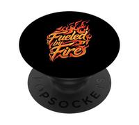 Fueled by Fire Design Intense Passion Flames PopSockets PopGrip Adesivo