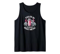 Fueled By Pre-Workout & Heavy Metal Gym Fitness Canotta