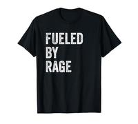 Fueled By Rage & Coffee Rage Consumes Me Full of Rage Whimsy Maglietta