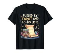 Fueled by Tarot and To-Do Lists Witchy Planner Maglietta