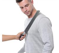 FUELIX Camicia Resistente al Taglio Abbigliamento Antitaglio Pullover Protettivo di Livello 5 Giubbotto Antitaglio Camicia di Sicurezza sul Lavoro A Maniche Lunghe per La Produzione Industriale C,3XL