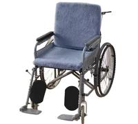 FUELIX Cuscino Sedia Soffice con Supporto per La Schiena, Cuscino Antidecubito per Sedia A Rotelle Traspiranti Cuscino Lungo Ortopedico per Carrozzina per Ufficio Casa Sedia A Rotelle