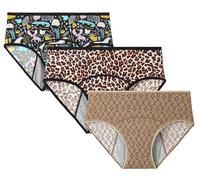 FUELIX Mutande Mestruali Donna Mutandine per Perdite Urinarie da Donna, Mutandine per Incontinenza da Donna, Traspiranti Lavabili Impermeabili, Assorbenti Mutande Post Parto B,3XL