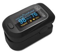 FUELIX Professionale Pulsossimetro da Dito Saturimetro Misurazione Precisa della può Essere Utilizzato per Il Monitoraggio di Spo2, Frequenza Cardiaca (PR) E Indice di Perfusione (PI) A