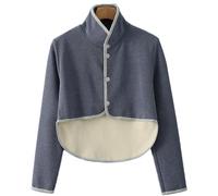 FUELIX Scalda Spalle Scaldino Scaldaspalle da Donna, Scaldaspalle Invernale Termico Tutore per Spalla A Maniche Lunghe, Scialle Caldo Avvolgente, Accogliente Scialle per Anziani B,3XL