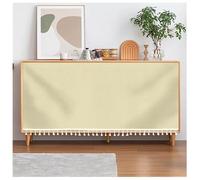 FUELIX Tende Corte Oscuranti, Tendina sotto Lavello Cucina, Tenda per Porta dell'Armadio, Tende Corte da caffè Tende Porte Antipolvere Privacy per Scaffale, Facile da Installare G,150x70cm(L x H)