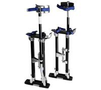 FUELIX Trampoli Regolabili di Alluminio, Trampoli per Cartongesso, Trampoli da Pittore, Professionale, Alzalastre per Cartongesso per Cartongesso, Muri A Secco, per Intonacare I Trampolieri 61-102cm