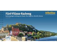 Fünf-Flüsse-Radweg: Radvergnügen entlang von Naab, Vils, Pegnitz, Altmühl, Donau - 308 km, 1:50.000, GPS-Tracks Download, LiveUpdate