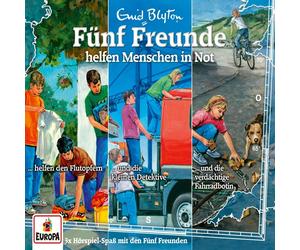 Fünf Freunde 040/3er-Box-Helfen Menschen in Not (Folgen 115,129 (CD)
