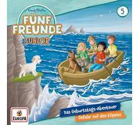 Fünf Freunde Junior Folge 5: das Geburtstags-Abenteuer/Gefahr auf Den (CD)