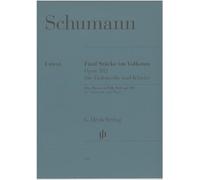 Fünf Stücke im Volkston op. 102 - Fassung für Violoncello und Klavier: Instrumentation: Violoncello and Piano