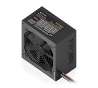 Fuente de Alimentación AISENS ASPC-500ATX-SEOBK 500W Certificazione CE RoHS pulsante