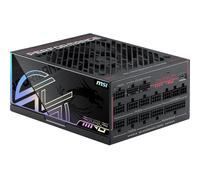 Fuente de Alimentación MSI MPG Ai1600TS 1600W Certificación 80+ Titanium modular