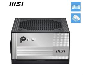 Fuente de Alimentación MSI PRO A1000PL PCIE5 1000W Certificazione 80 Plus Platinum modulare