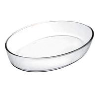 IBILI Fuente HORNO Oval KRISTALL 35X25X6,50 CM, Stainless Steel, 35 x 25 x 6.5 cm