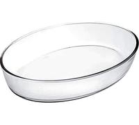 IBILI Fuente HORNO Oval KRISTALL 40X27X6,50 CM, Stainless Steel, 40 x 27 x 6.5 cm