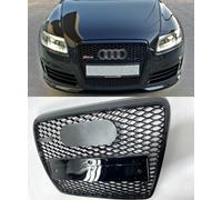 Für Audi A6 C6 2004-2011 Grill Kühlergrill Frontgrill in RS6 Optik schwarz black