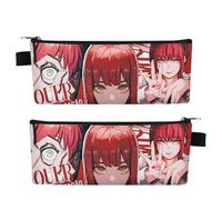 Für Chains-aw Man Anime Astuccio, 3D Matita Case, Cartoleria Organizer per Materiale Scolastico e Ufficio, Matite(A3)