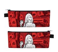 Für Chains-aw Man Anime Astuccio, 3D Matita Case, Cartoleria Organizer per Materiale Scolastico e Ufficio, Matite(A1)