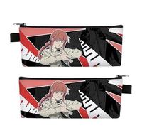 Für Chains-aw Man Anime Astuccio, 3D Matita Case, Cartoleria Organizer per Materiale Scolastico e Ufficio(A4)