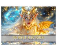 Für mich bist du schön! (Wandkalender 2026 DIN A2 quer), CALVENDO Monatskalender: Die wundersame Schönheit ungewöhnlicher Kreaturen