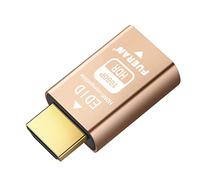 FUERAN Adattatore emulatore Edid (4 generazioni), HDMI compatibile con Mac Thunderbolt su switch HDMI/Extender/ricevitore AV / splitter video (1920x1080-HDR)