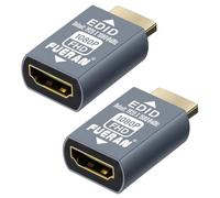 FUERAN Adattatore Emulatore HDMI EDID, Passthrough 1920x1080@60Hz, Plug & Play, Compatibile con Mac, da Thunderbolt a HDMI, Switch, Ricevitori AV, Extender (1920x1080@60Hz(1080P)-2P)