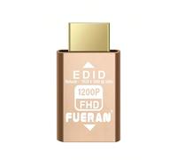 FUERAN Emulatore EDID pass-through HDMI, 1920x1200@59Hz, compatibile con splitter video, interruttori ed estensori (1920X1200@60Hz)